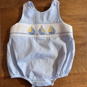 Classic whimsy baby boy bubble